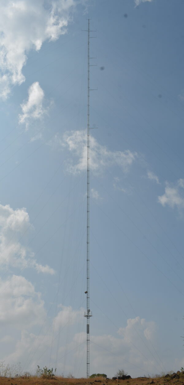 150 M HIGH MET MAST INSTALLATION FOR EVERGREEN RENEWABLES