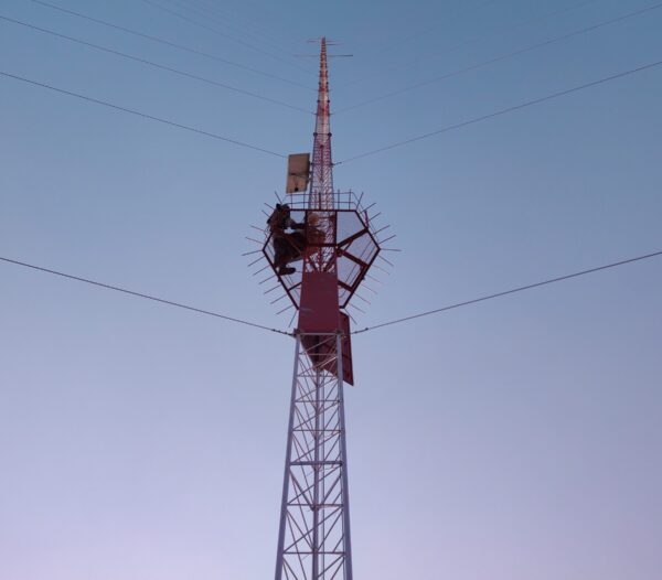 Met Mast Installation by 3Dot Energy for Vibrant Energy
