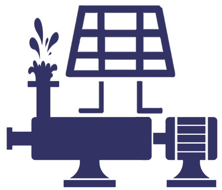 solar water pump_blue